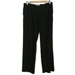 GERARD DAREL French Black Business Casual Classic Straight Leg Pants size 10